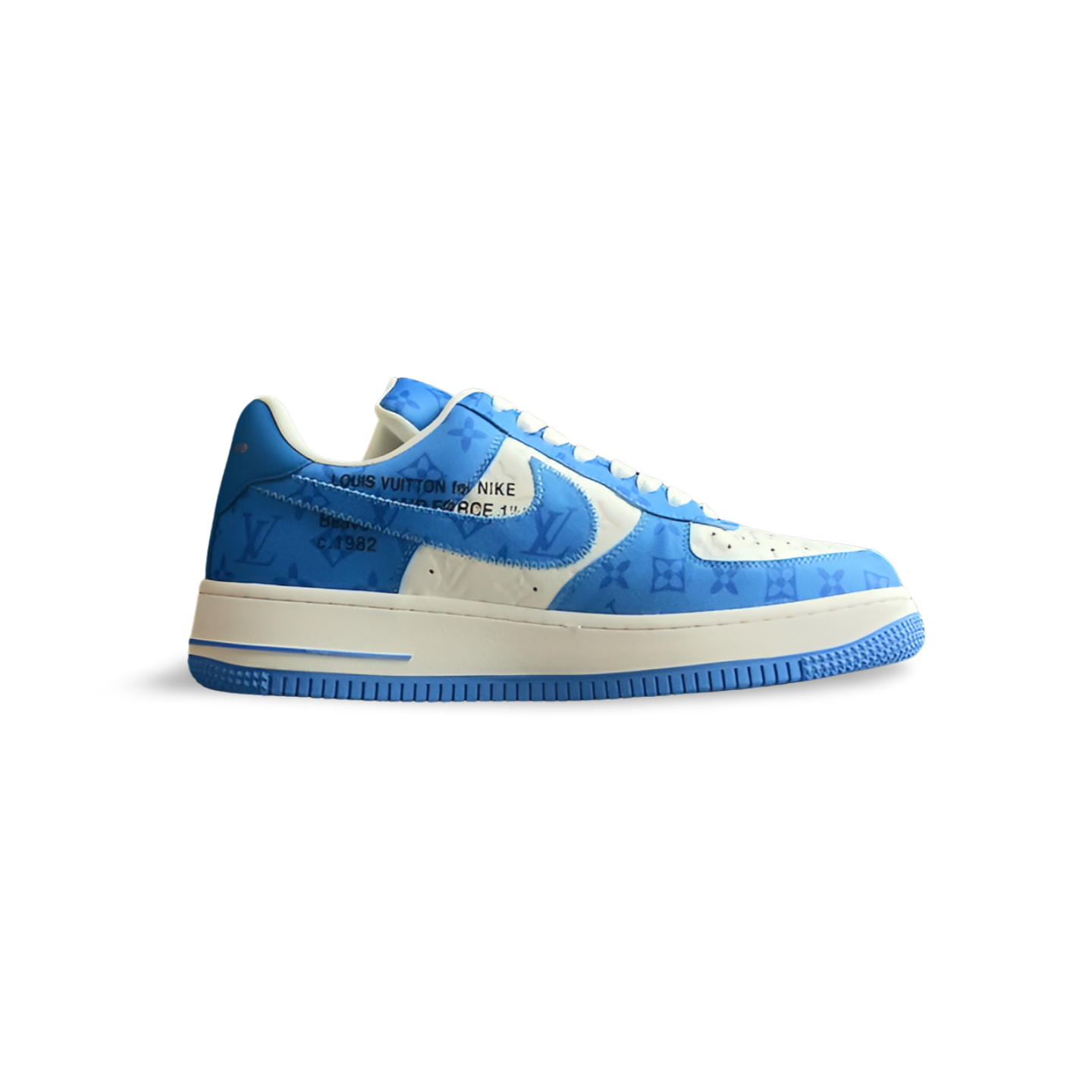 Louis Vuitton x Air Force 1 Blue