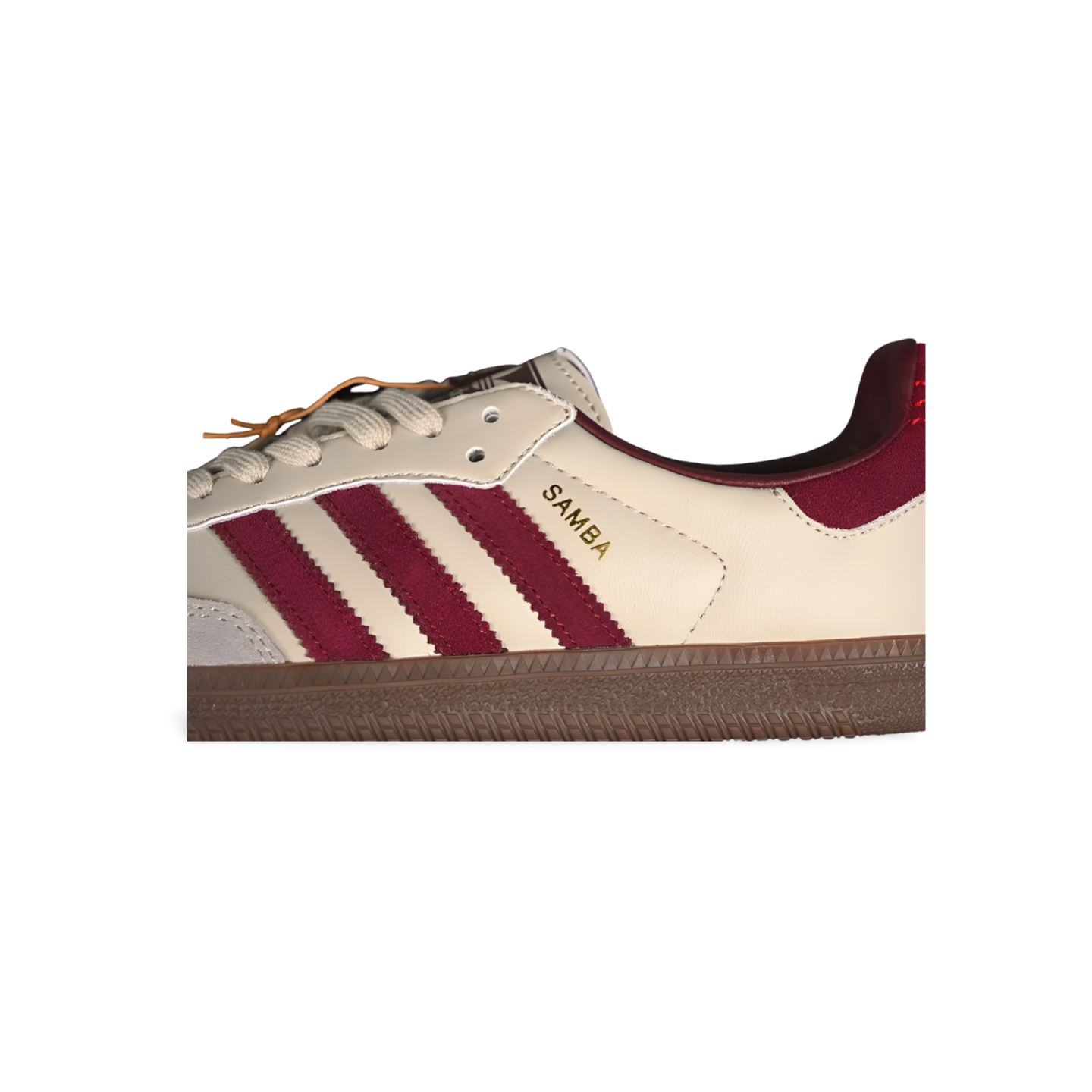 Adidas Samba “Maroon/Gold Metalic”