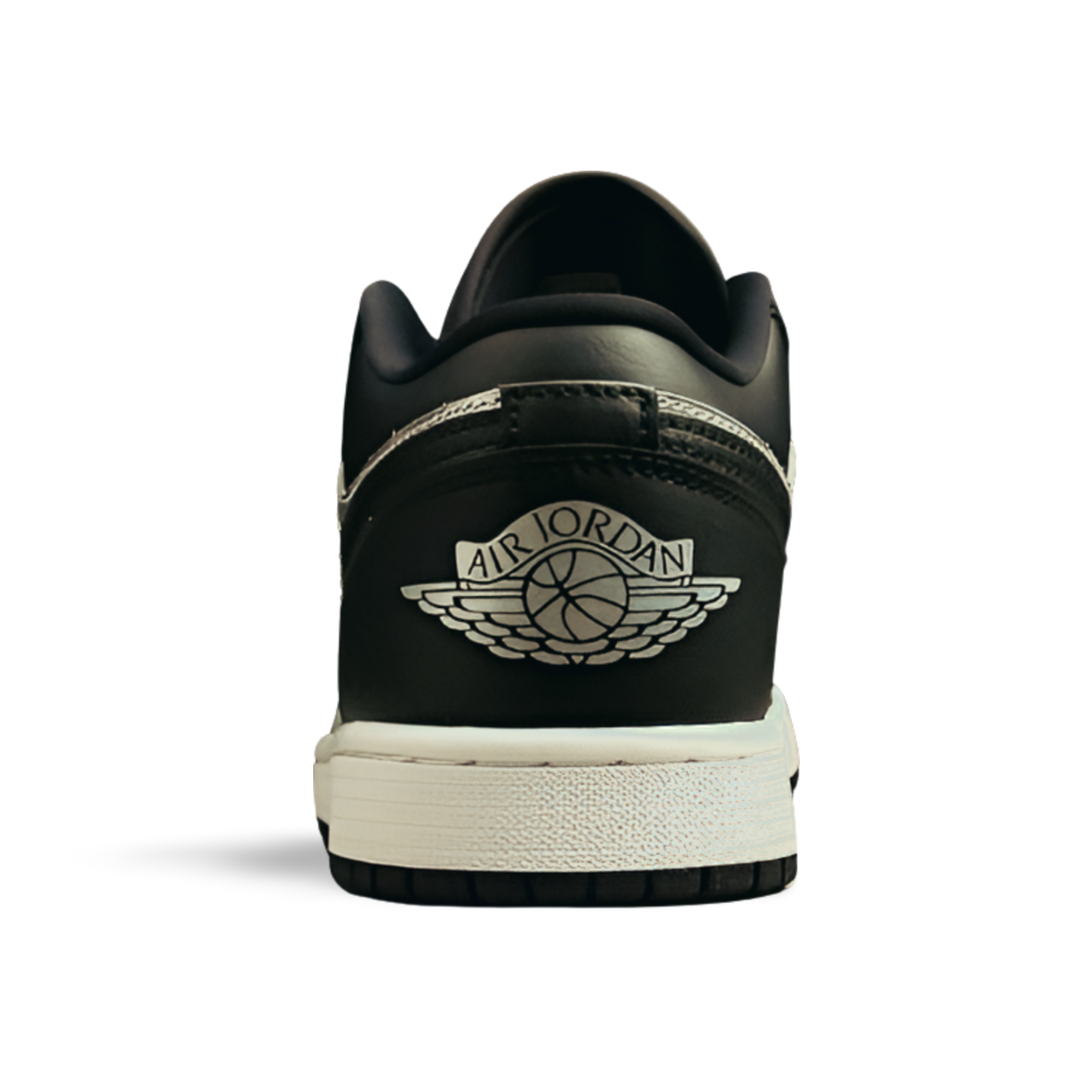 Air Jordan 1 Low “Black Metallic Silver”