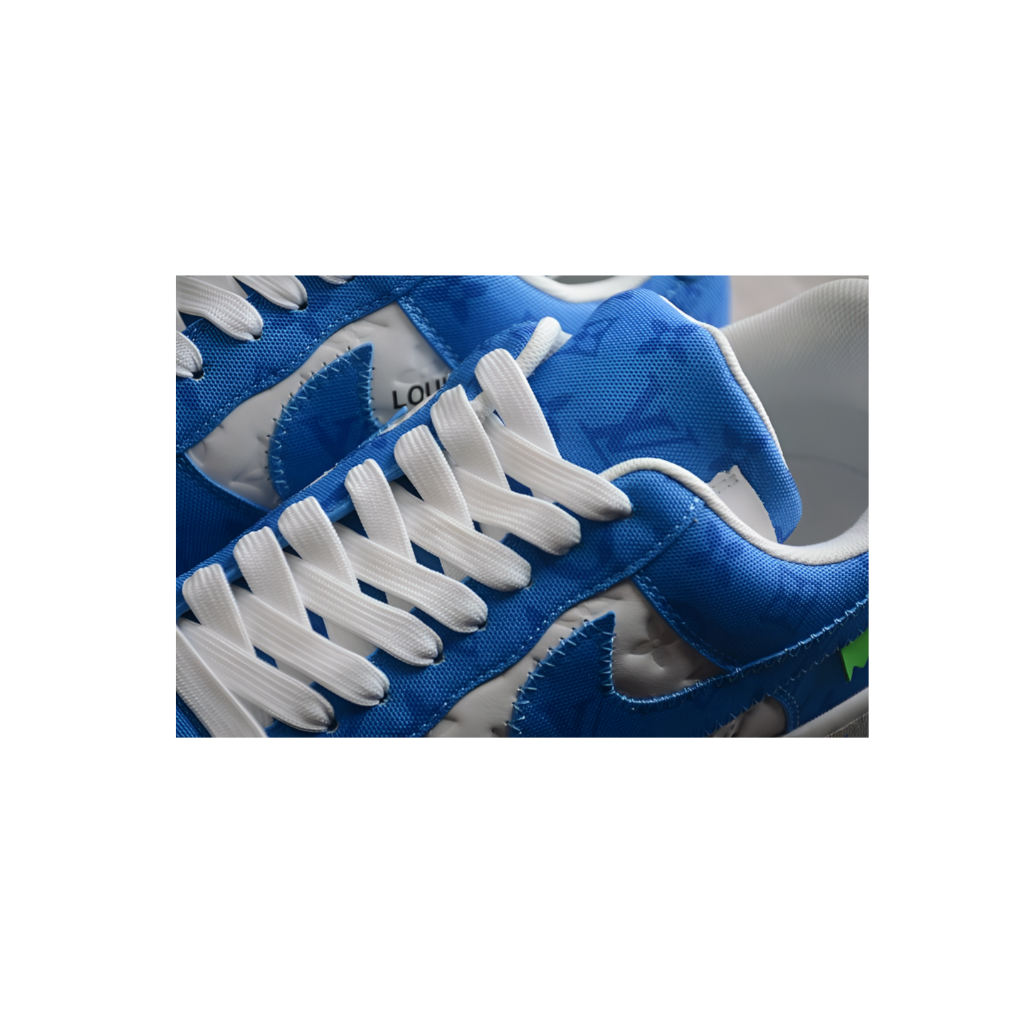 Louis Vuitton x Air Force 1 Blue