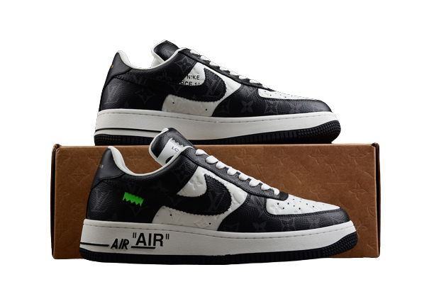 Louis Vuitton x Air Force 1 Low Black