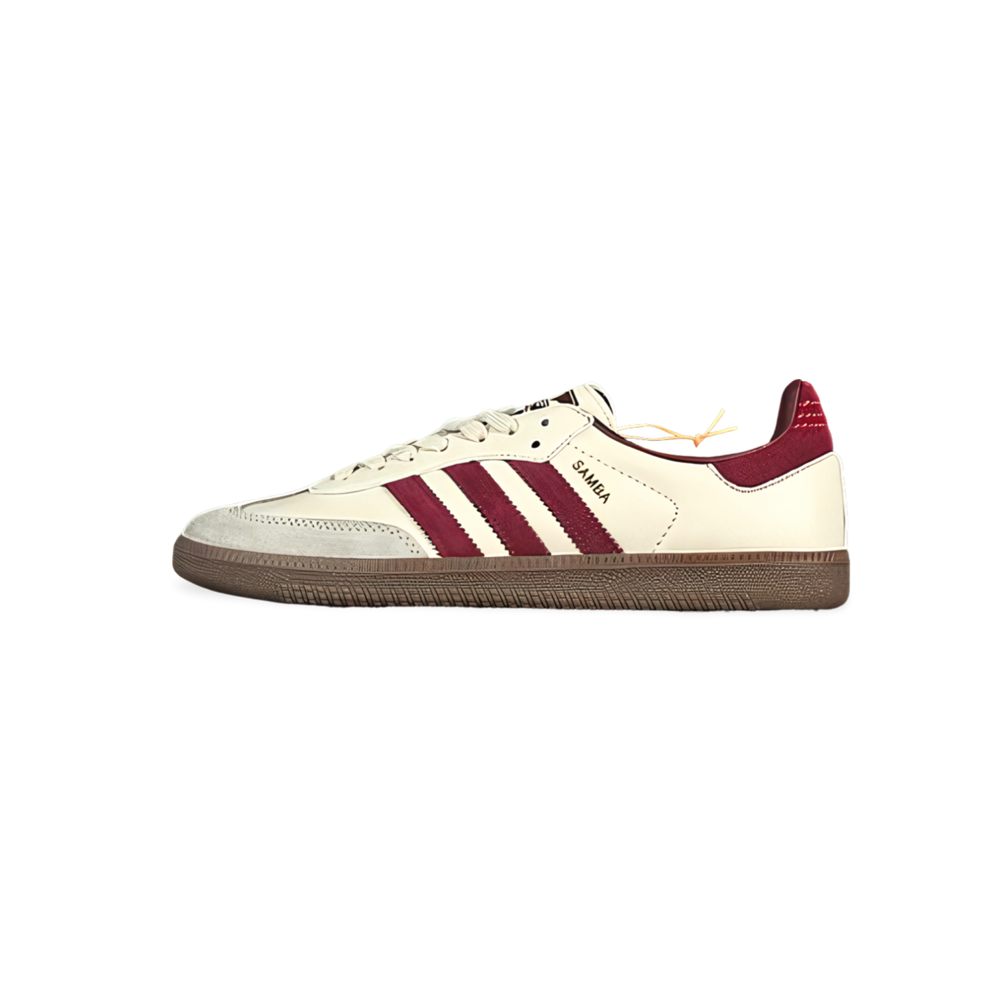Adidas Samba “Maroon/Gold Metalic”