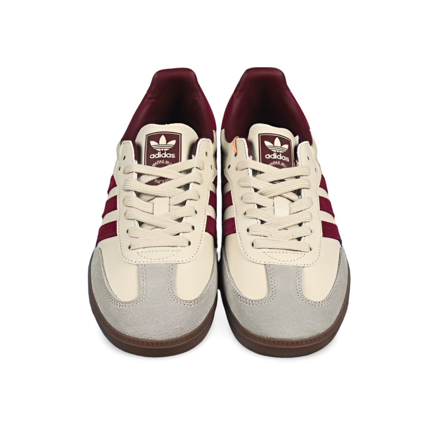 Adidas Samba “Maroon/Gold Metalic”