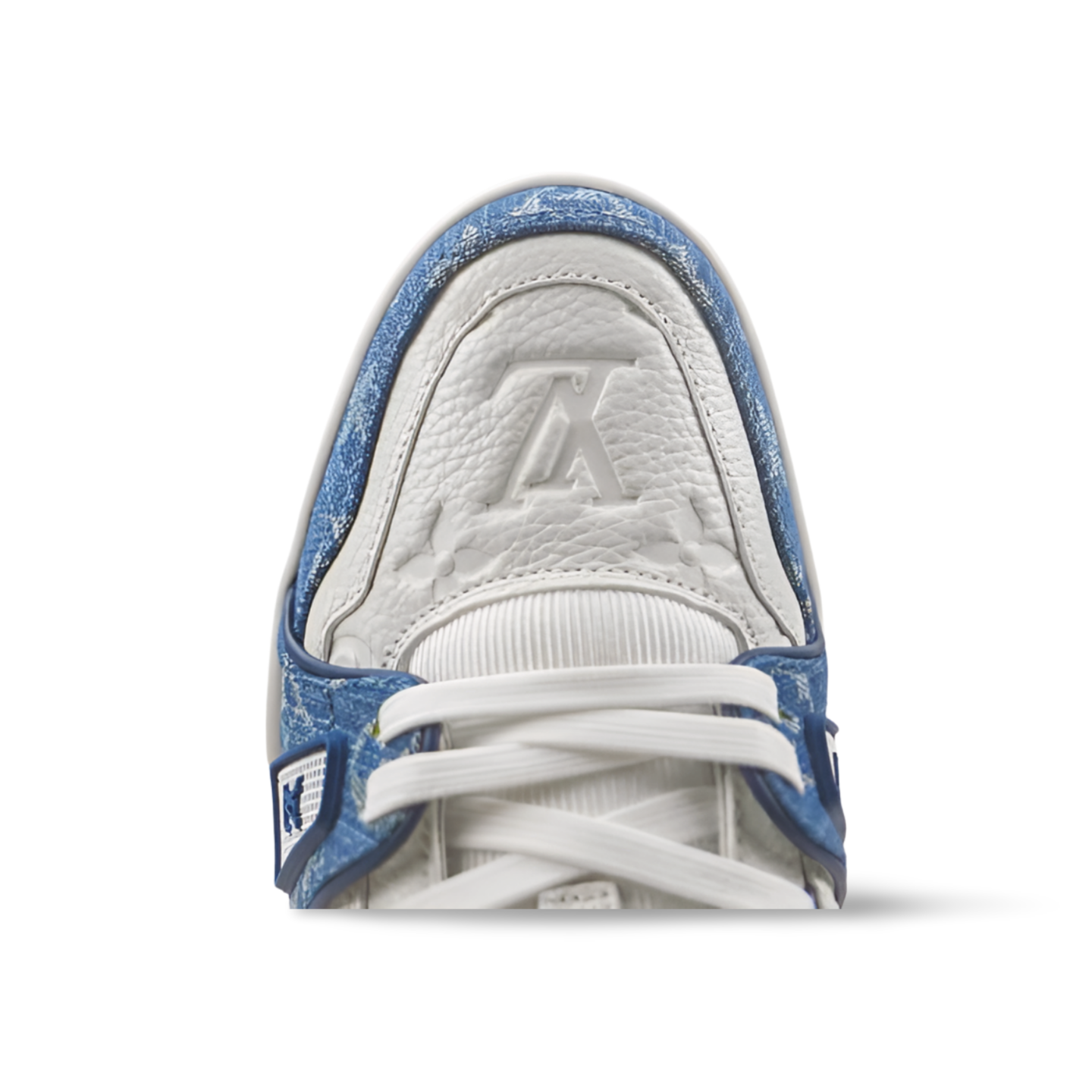 Louis Vuitton LV Trainer Monogram Denim White Blue