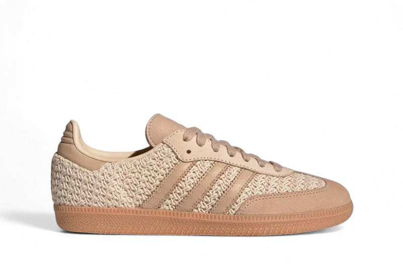 Adidas Samba OG Crochet Pack Sand Strata Bege