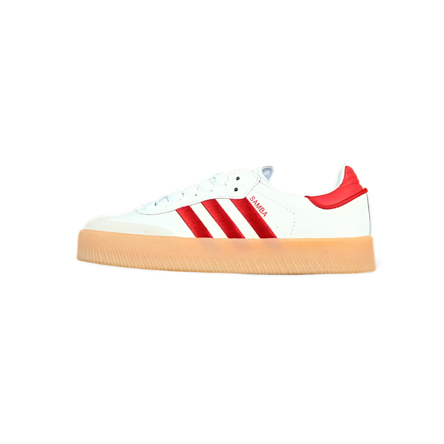 Adidas Sambae “White/Red”