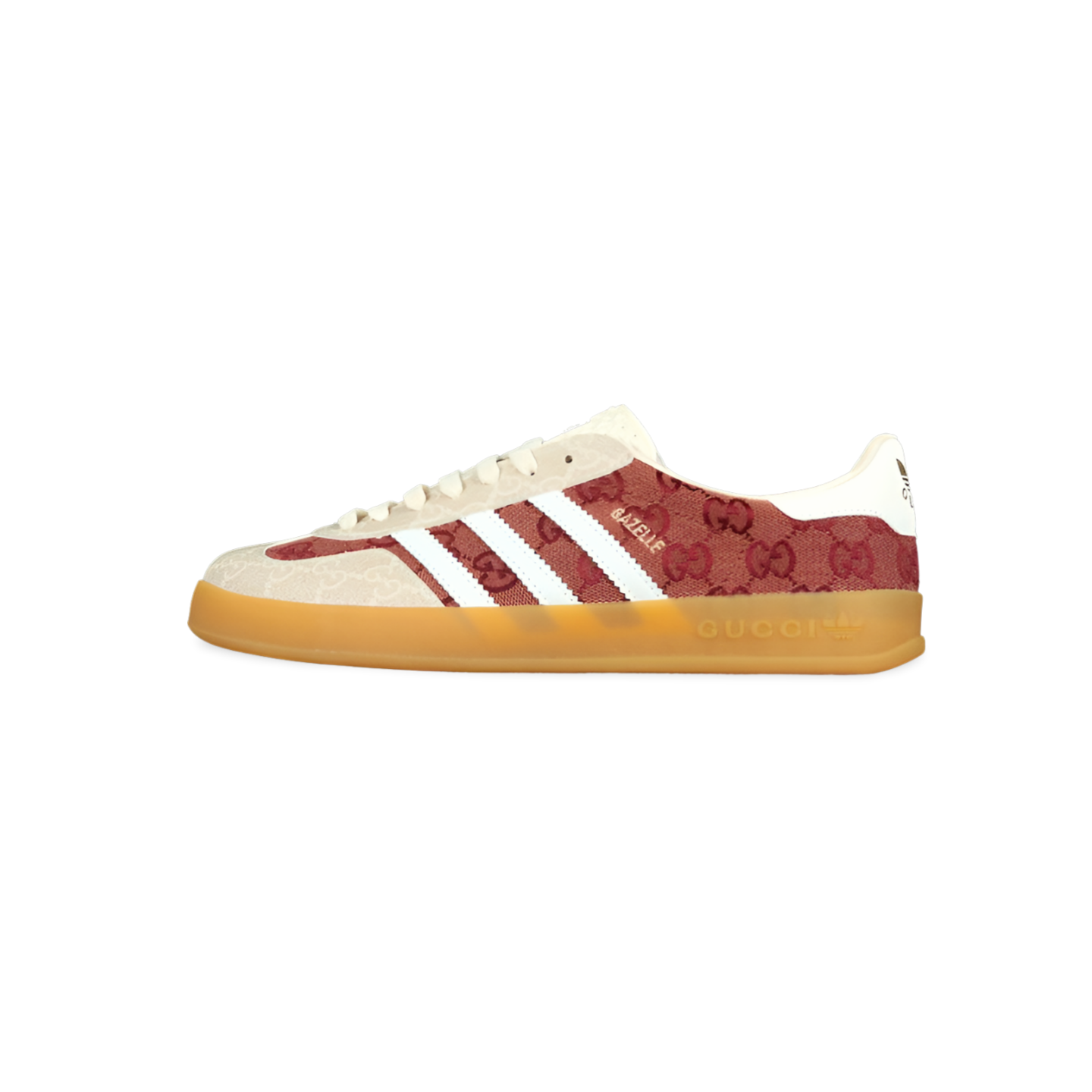 Adidas Gazelle x Gucci Brown/Cloud White