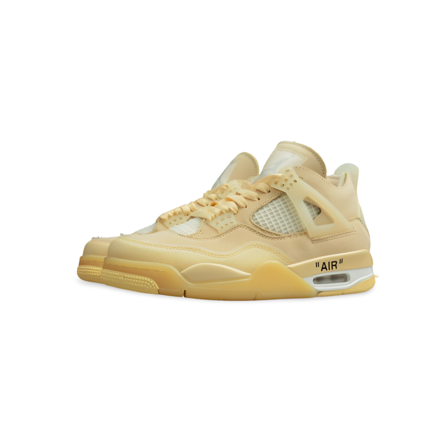 Air Jordan 4 x OFF WHITE “Sail”