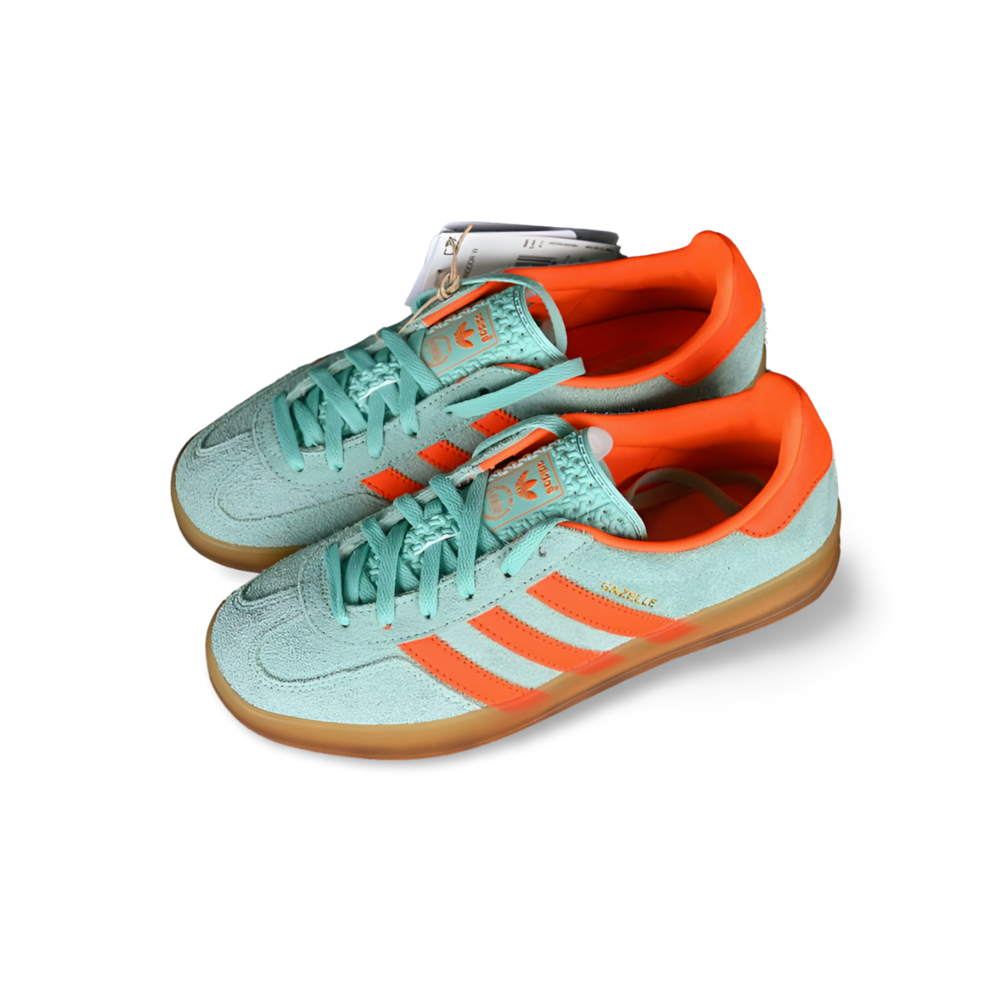 Adidas Gazelle Indoor Pulse Mint/Solar Orange