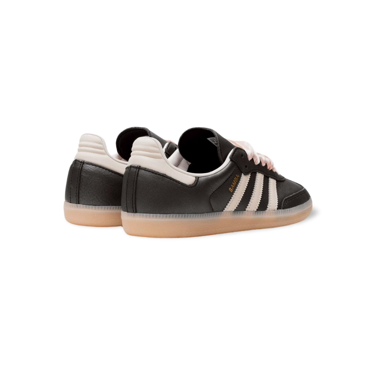 Adidas Samba OG “Black Pink Ribbon Laces”