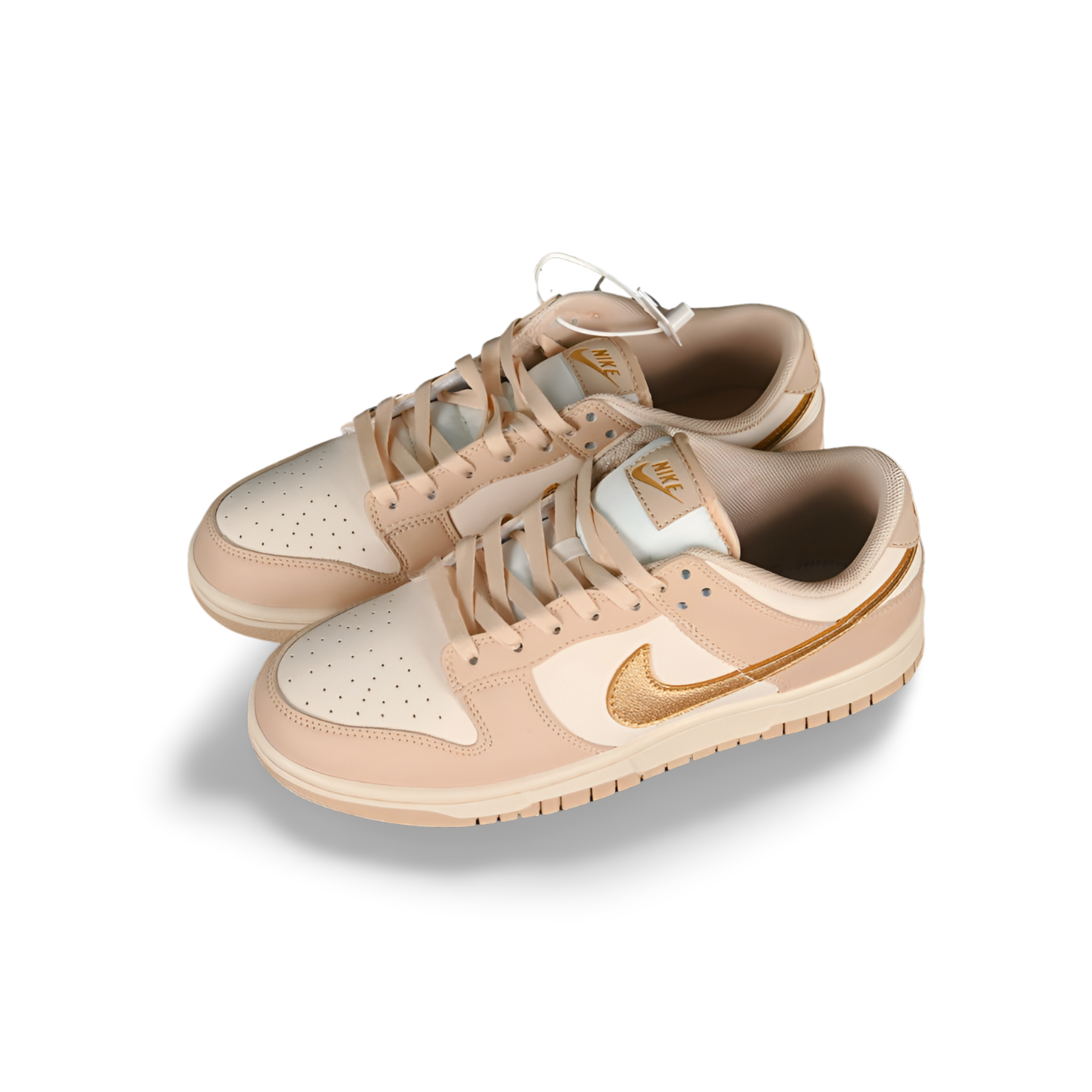 Dunk Low Gold Swoosh