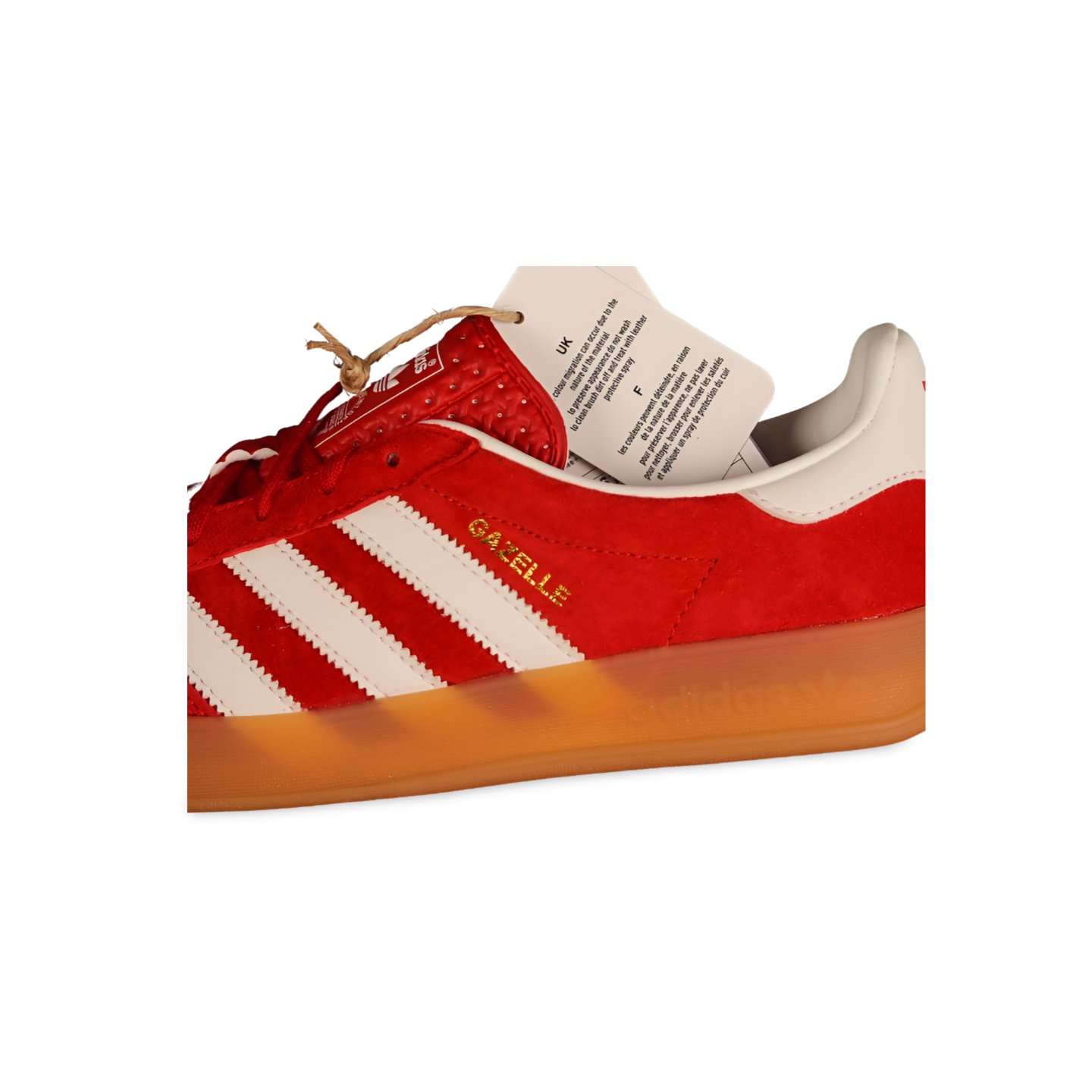 Adidas Gazelle Scarlet Cloud White