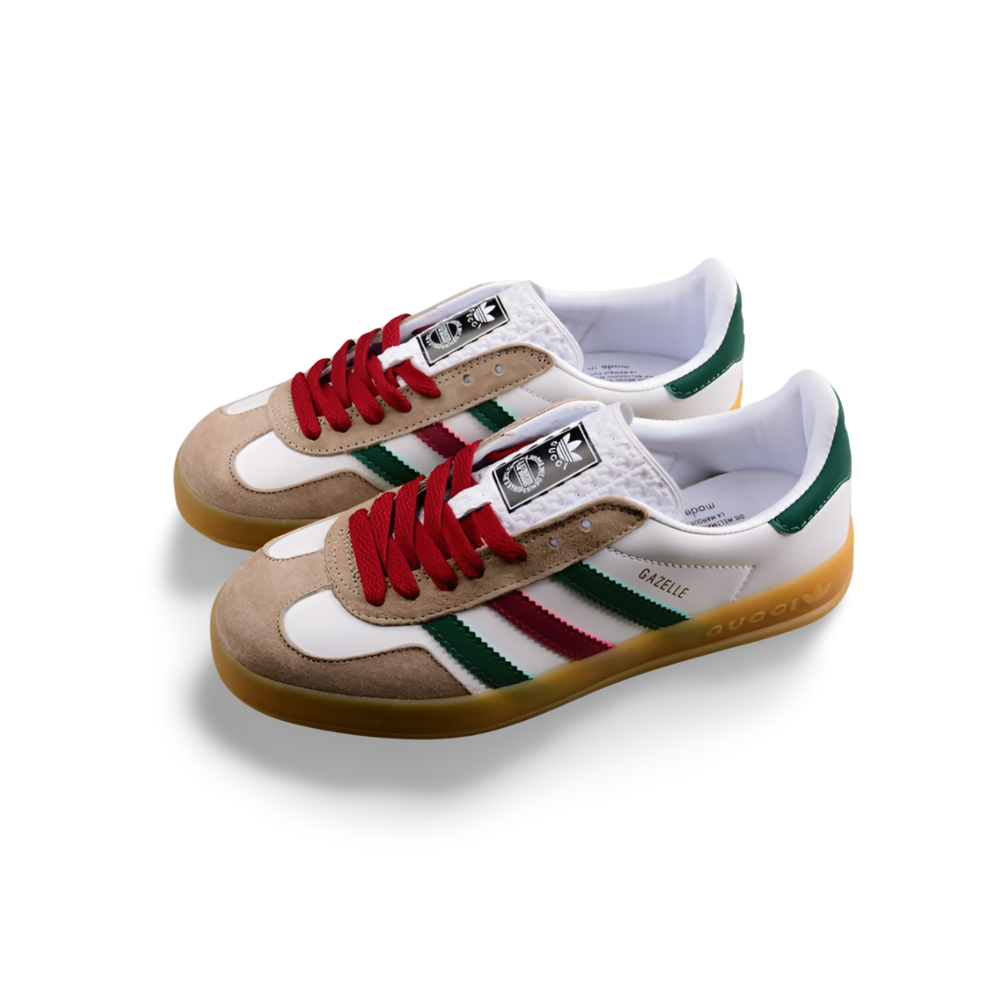 Adidas Gazelle x Gucci White/Green “IA9089”