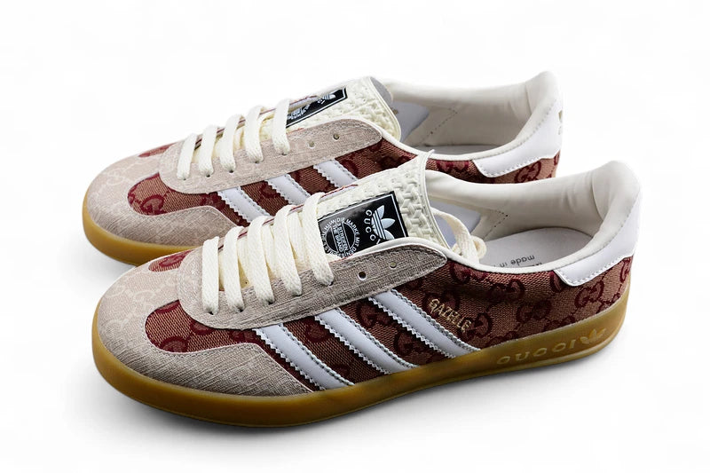 Adidas Gazelle x Gucci Brown/Cloud White