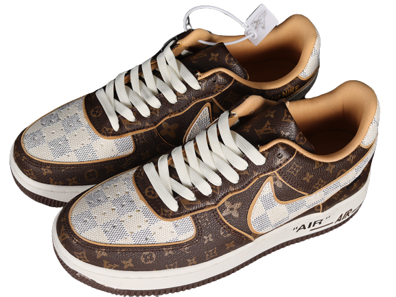 Louis Vuitton x Air Force 1 Low Brown