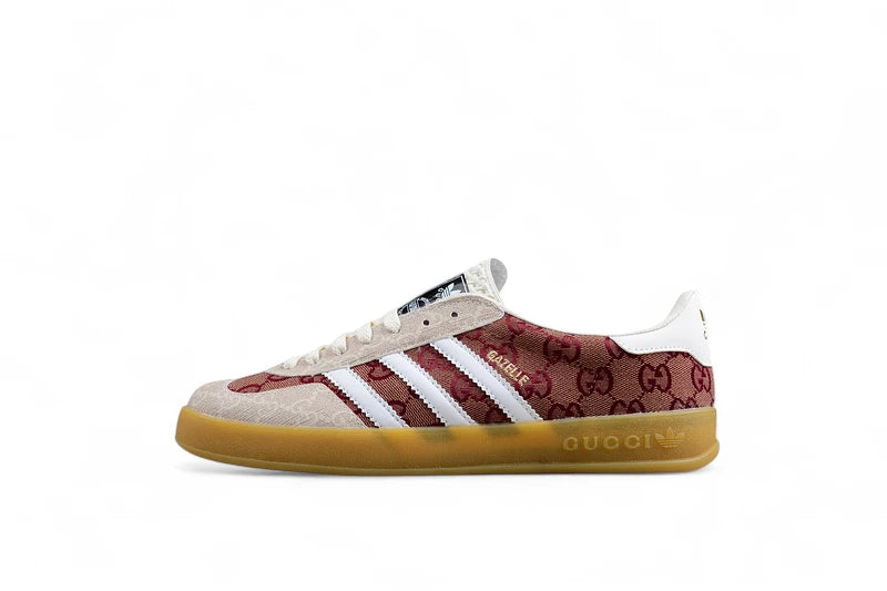 Adidas Gazelle x Gucci Brown/Cloud White