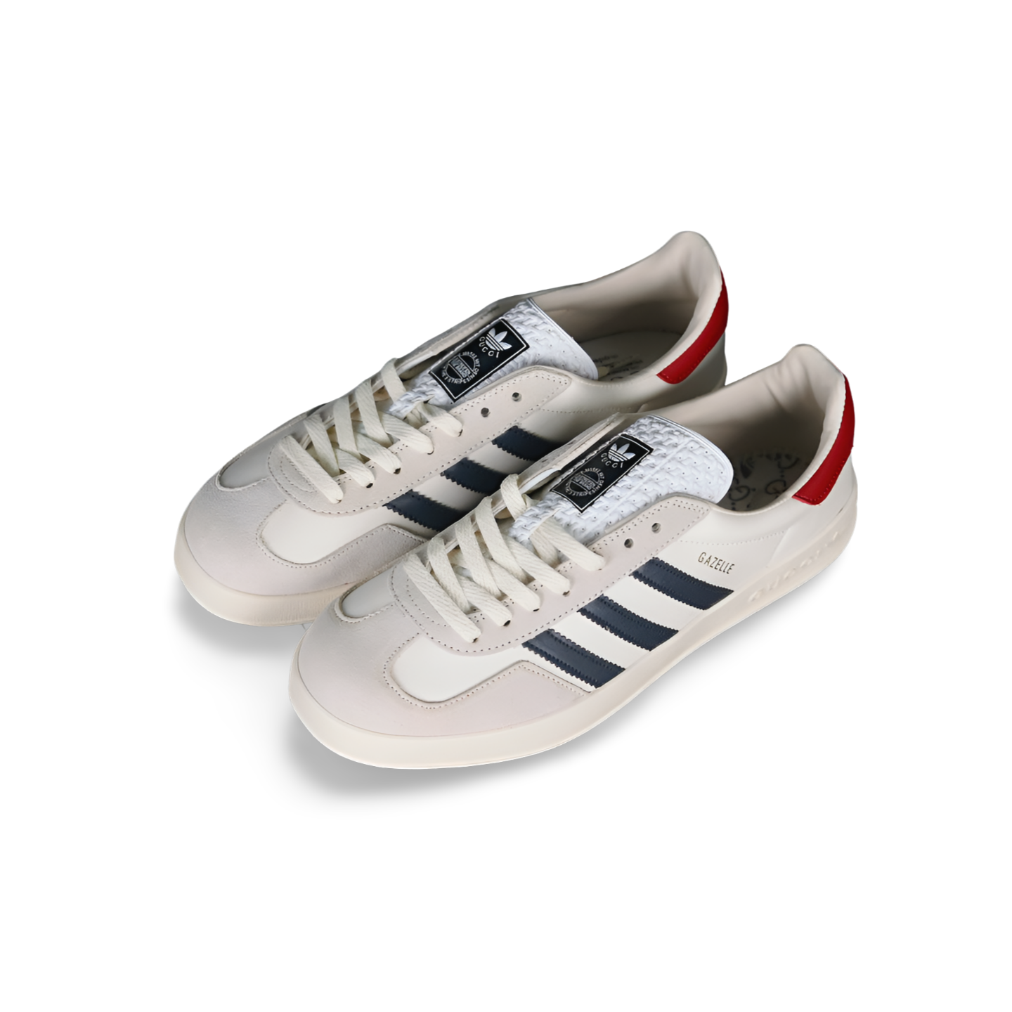 Adidas Gazelle x Gucci Cloud White/Red