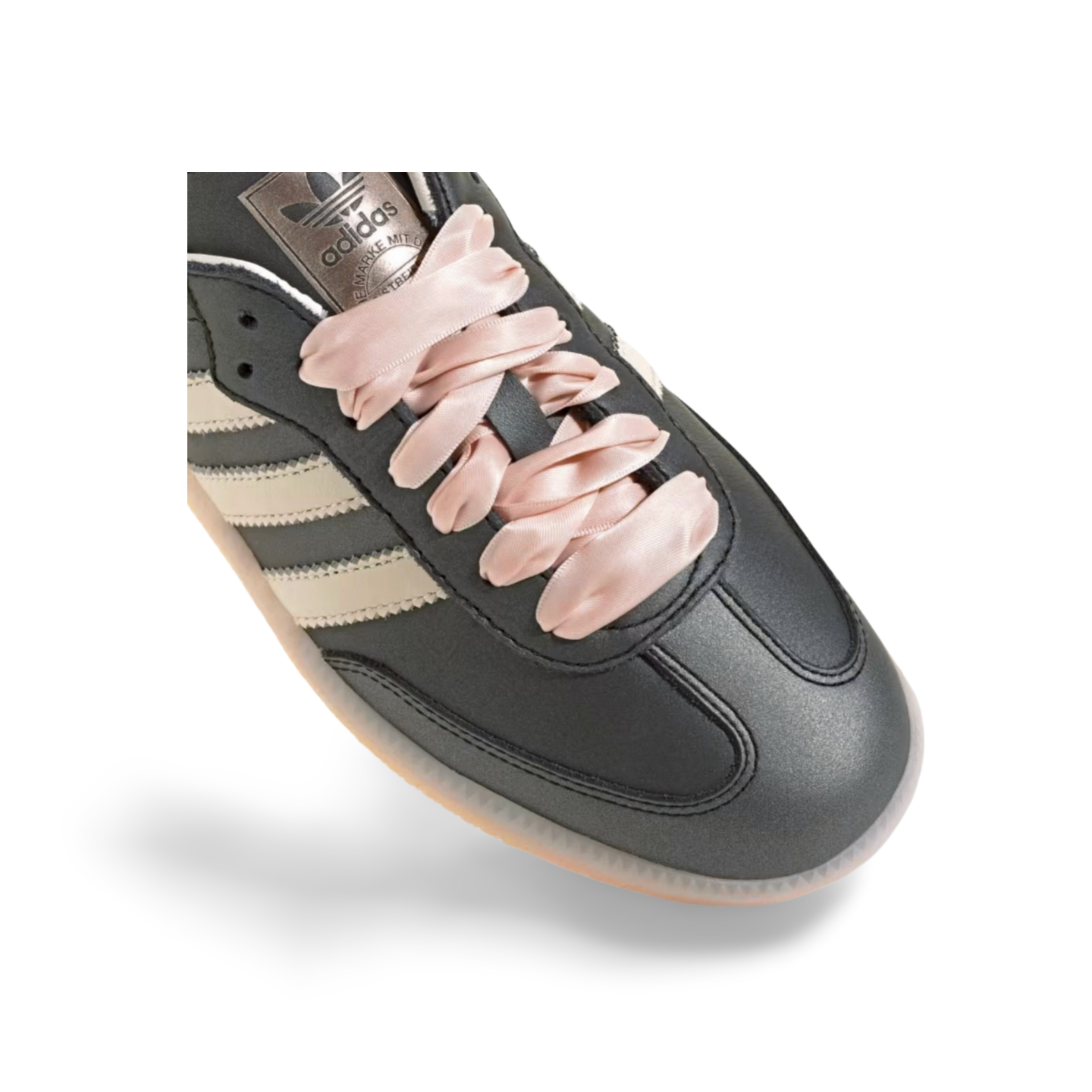 Adidas Samba OG “Black Pink Ribbon Laces”