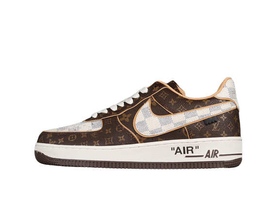 Louis Vuitton x Air Force 1 Low Brown