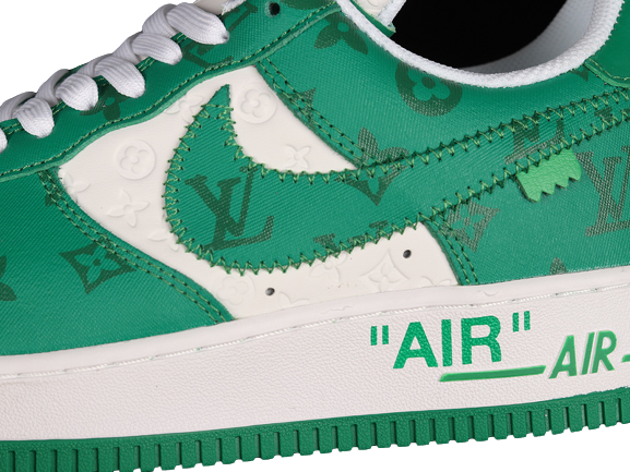 Louis Vuitton x Air Force 1 Low Green