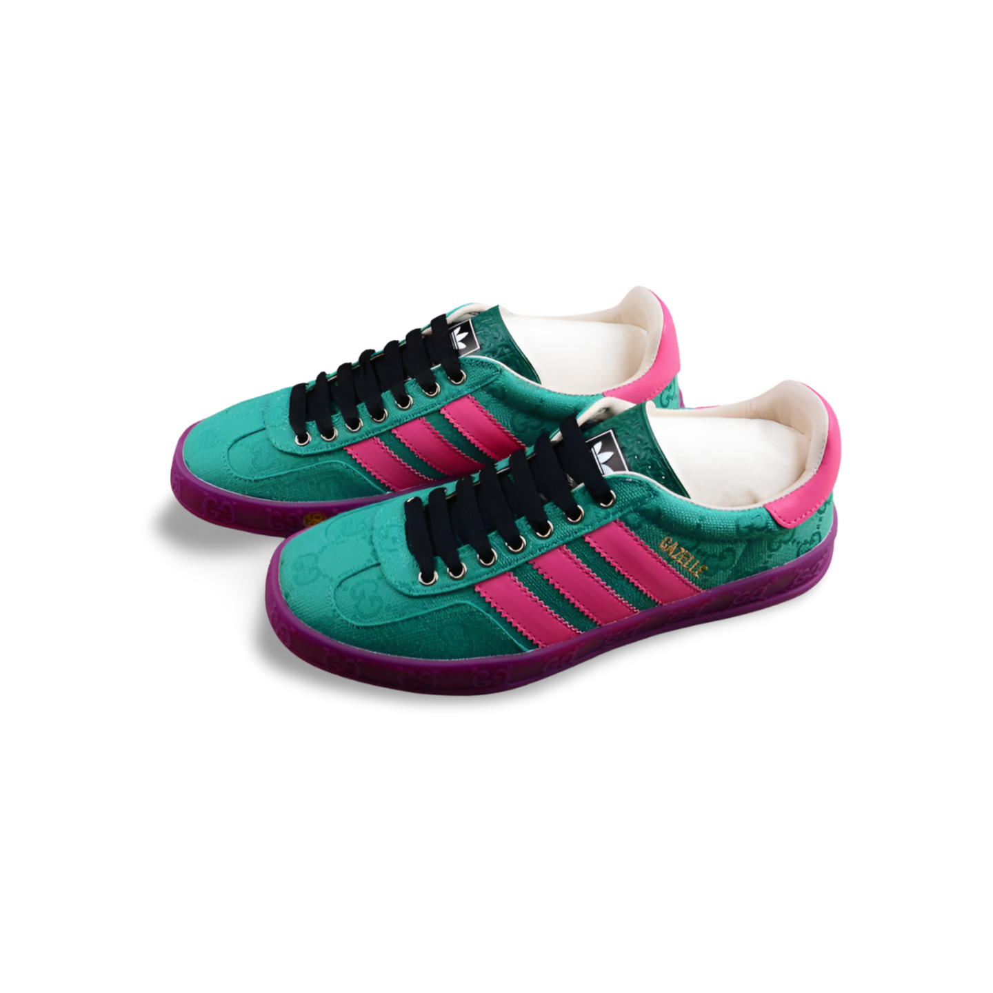 Adidas Gazelle x Gucci Pink/Purple/Green