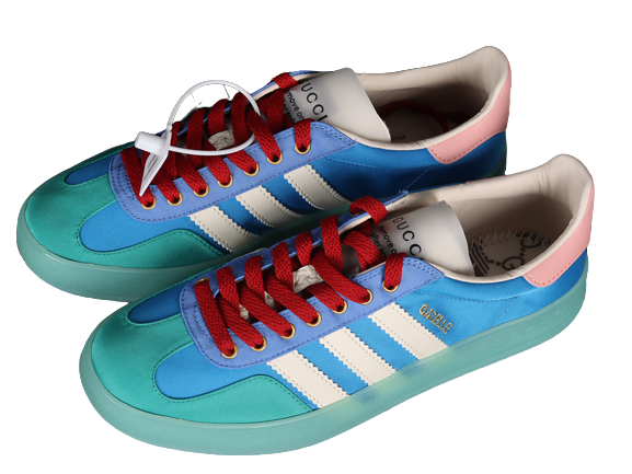 Adidas Gazelle x Gucci Blue