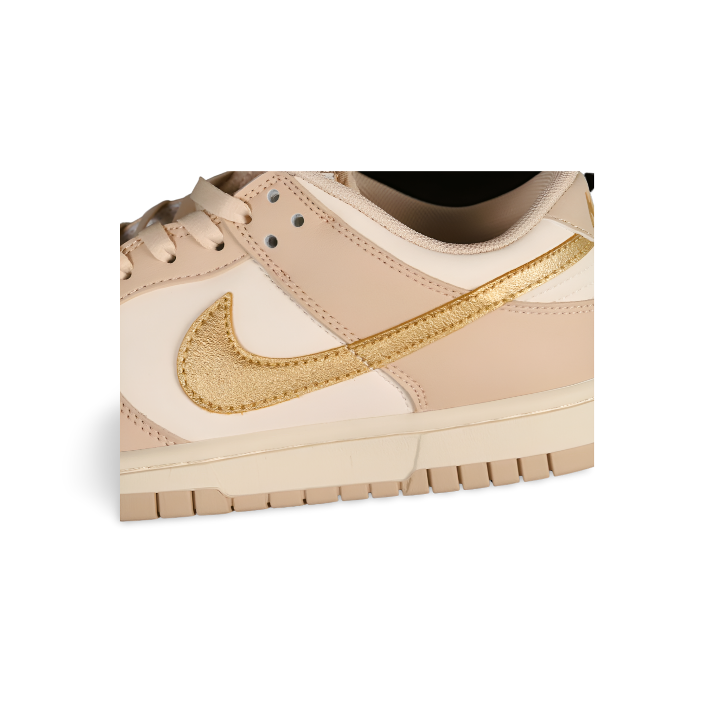 Dunk Low Gold Swoosh