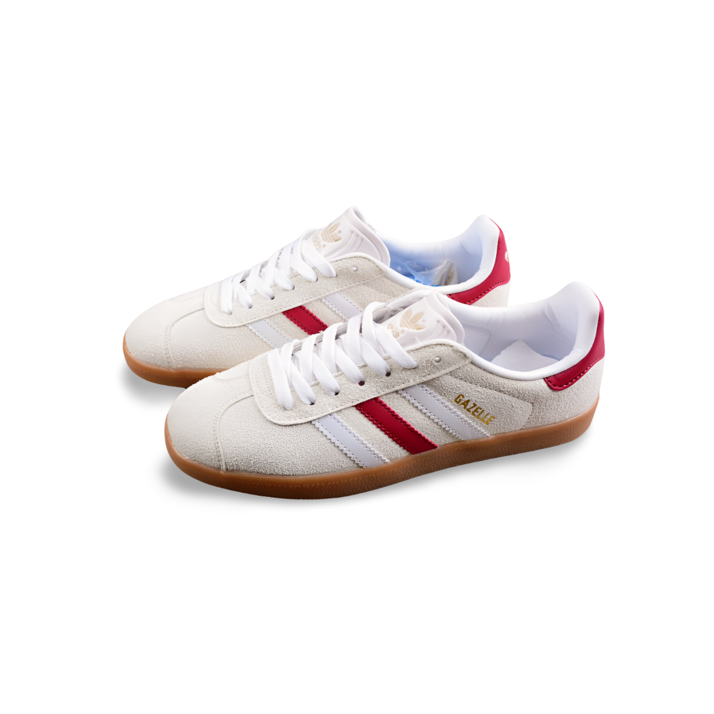 Adidas Gazelle Aluminum Collegiate Burgundy